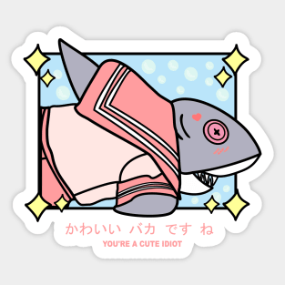 Tsundere Shark Sticker